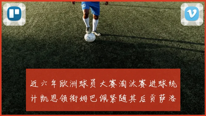 近六年欧洲球员大赛淘汰赛进球统计凯恩领衔姆巴佩紧随其后贡萨洛表现不俗